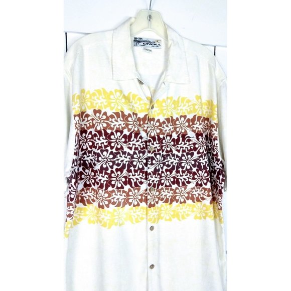 O'Neill Hawaiian button down short sleeve shirt - Picture 4 of 4